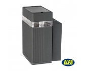 S4604 WH bela jednoredna 2xGU10 max.35w zidna lampa IP44