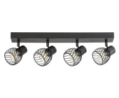Aberama 73004 spot E14 4x10W crni