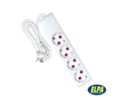 Produžni kabal 4 mesta H05VV-F 3G1,5mm² 1,5m