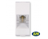 Priključnica telefonska RJ 12 6/4 1M