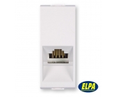 Priključnica komunikacijska RJ 45 8/8 Cat 6 1M